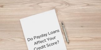 Do Payday Loans Affect Your Credit Score