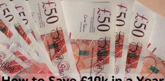 How to Save £10k in a Year in UK