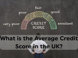 What is the Average Credit Score in the UK